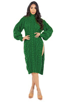 WOMEN FASHION SWEATER DRESS