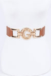 Plus Size G Logo Elastic Belt