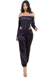 WOMEN FASHION TWO PIECE PANTS SET