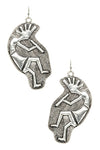 Native Folk Dancer 2 Tone Earrings