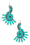 Iconic Turquoise Western Style Earrings