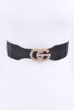 CG Logo Plus Size Elastic Belt