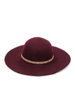 Wool Felt Fashion Floppy Hat