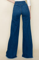 Wide leg, denim pants,  jeans, western