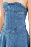 WOMEN FASHION DENIM DRESS