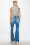 PLUS - HIGH RISE FLARE JEANS