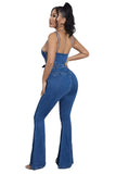 WOMEN FASHION DENIM JUMPSUIT