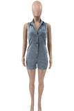 WOMEN FASHION DENIM ROMPERS