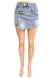 SEXY FASHION CARGO STYLE DENIM SHORT