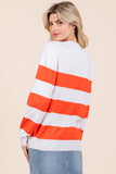 Stripe Lightweight Knit Sweater