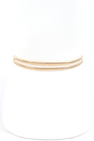 Double Ring Elastic Metal Belt