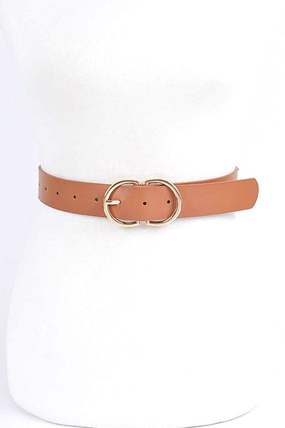 Double Ring Buckle Fashion Belt