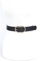 Double Ring Buckle Fashion Belt