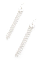 Long Chain Tassel Earrings