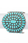 Enamel Oversize Stretch Western Bracelet