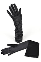 Above Elbow Elegant Long Velvet Gloves