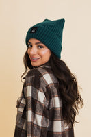 Chill Vibes Soft Ribbed Squared Face Beanie