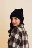 Chill Vibes Soft Ribbed Squared Face Beanie