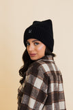 Chill Vibes Soft Ribbed Squared Face Beanie