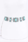 Plus Size Turquoise Western Chain Belt