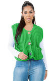 WOMEN FASHION KNITWEAR VEST