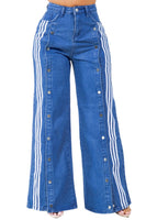 WOMEN FASHION CASUAL STYLE DENIM PANTS by Claude