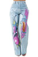 WOMEN FASHION DENIM PANTS By Claude