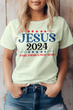 Jesus 2024 Vote Graphic Tee