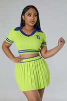 WOMEN FASHION SPORT TENNIS SKIRT