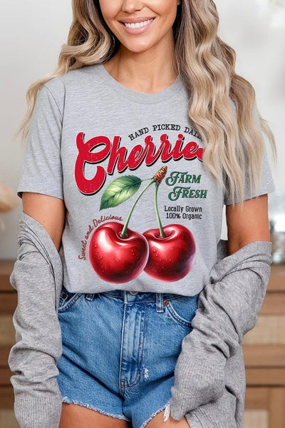 Farm Fresh Cherries Graphic Tee