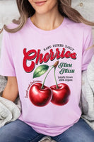 Farm Fresh Cherries Graphic Tee