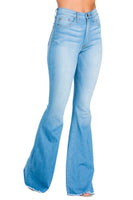 Logan Bell Bottom Jean in Light Wash