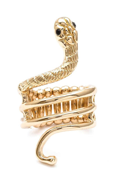 Iconic Snake Stretch Ring