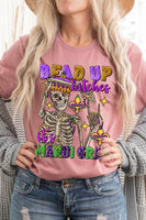 Bead Up Bitches It's Mardi Gras Graphic Tee