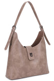 IZA CO Flap Shoulder Bag