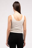 Front & Back 2-Way V-Neck Seamless Tank