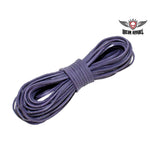 50 FT Leather Laces - Purple Jimmy Lee Leathers Club Vest