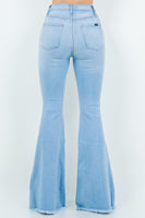 Perla Bell Bottom Jean in Light Wash