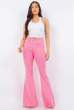 Bell Bottom Jean in Pink Made In: USA