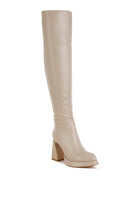 Nenana Faux Leather Knee-High Boots