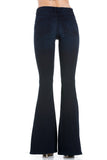 Soft Fabric flare bell bottom jeans denim pants