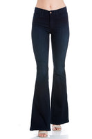 Soft Fabric flare bell bottom jeans denim pants