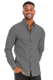 Weiv Men's Casual Long Sleeve Shirts