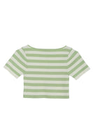 SS stripe pullover shirt