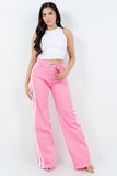 Striped Jean in Pink Made in USA