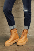 East Lion Corp Platform Combat Boots