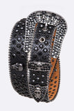 Crystal Statement Skull Belt