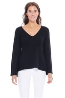 Light Weight Bell Sleeve All Season Sweater Top