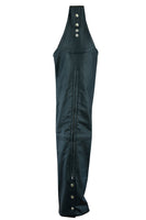 ADJUSTABLE SIDE SNAP BELTLESS CHAPS, SNAPS RIGHT OVER YOUR BELT Jimmy Lee Leathers Club Vest