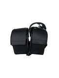 Black No-Stud Motorcycle Saddlebag a BEST SELLER back in stock Jimmy Lee Leathers Club Vest